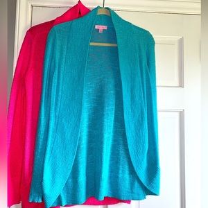 Teal size medium Lilly Pulitzer cardigan